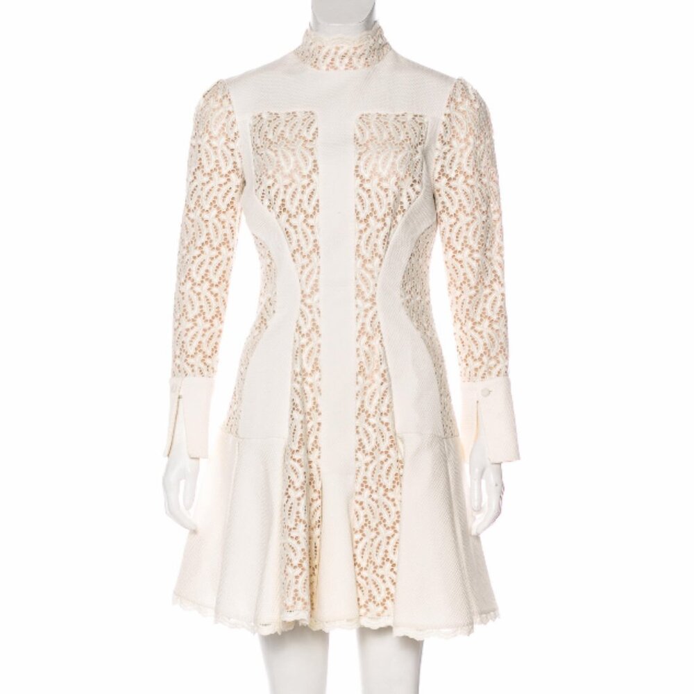Alexander McQueen lace dress